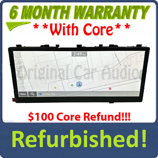 Refurbished 2023 - 2025 HYUNDAI PALISADE OEM RADIO RECEIVER NAVIGATION HEAD UNIT 12.3' DISPLAY W/SURROUND VIEW