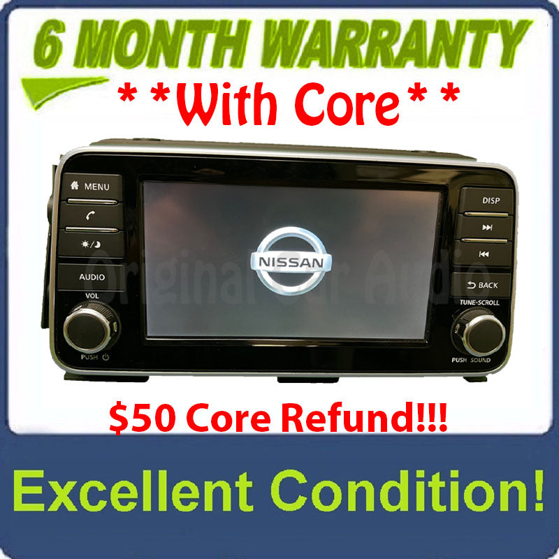 2018 - 2023 Nissan Kicks Versa OEM Display Audio Multi Media Bluetooth Radio Receiver