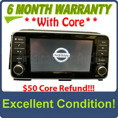 2018 - 2023 Nissan Kicks Versa OEM Display Audio Multi Media Bluetooth Radio Receiver