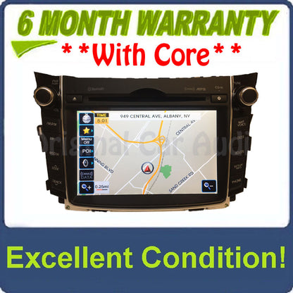 2013 - 2015 Hyundai Elantra BlueLink Navigation GPS Bluetooth XM HD Radio 96560A5110GU