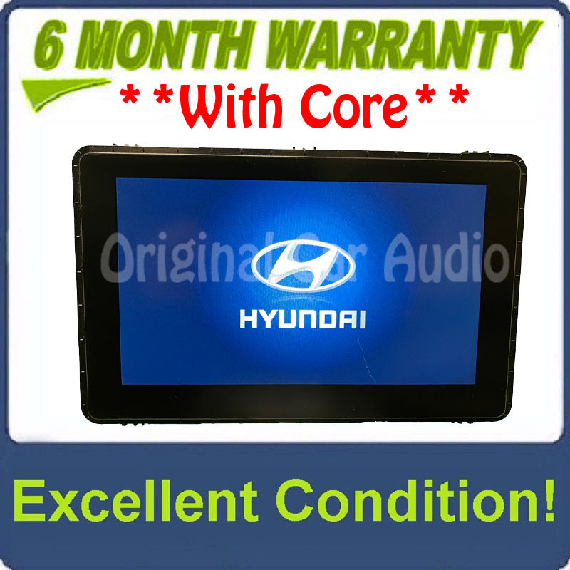 2020 - 2022 Hyundai Palisade OEM Radio Receiver Display Screen 96160S8700