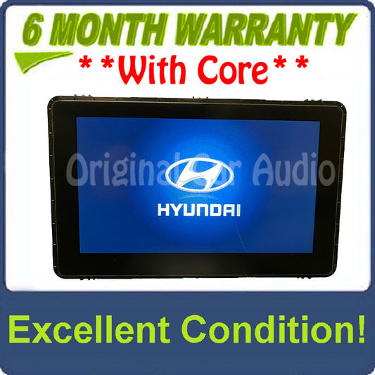 2020 - 2022 Hyundai Palisade OEM Radio Receiver Display Screen 96160S8700