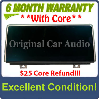 2017 - 2019 BMW 3 Series 4 Series Information Display Screen