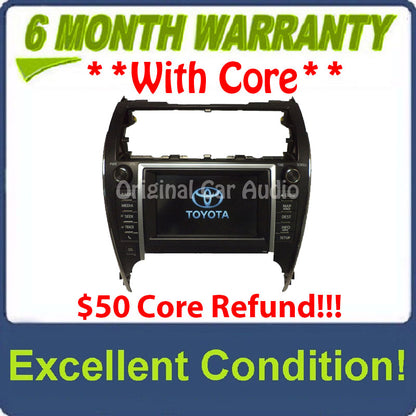 Toyota Camry HYBRID Touch Screen Navigation JBL Radio CD Player