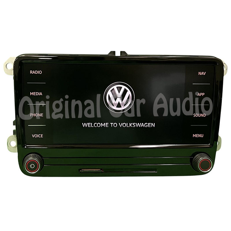 2019-2022 Volkswagen Passat Fender Radio Display Screen with Navigation 5C0 035 684 F, 5C0 035 684 G