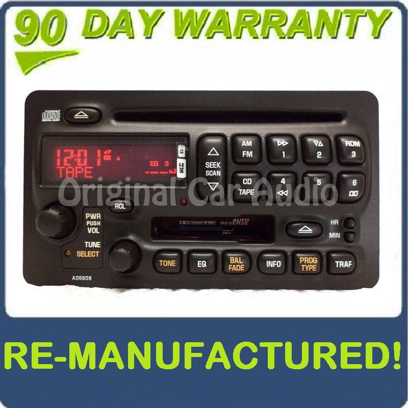 Refurbished Toyota Pontiac radio tape cassette cd player stereo