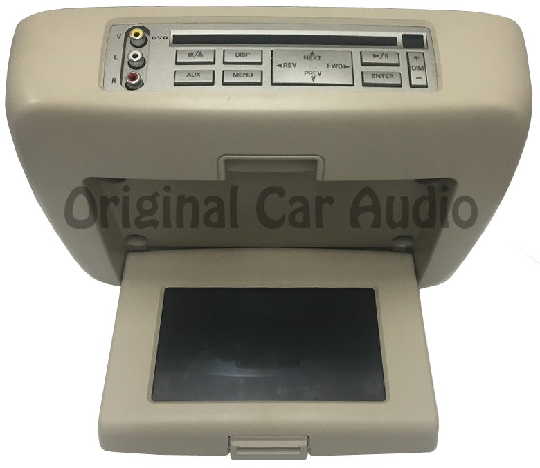 Ford Lincoln overhead roof DVD player rear entertainment screen