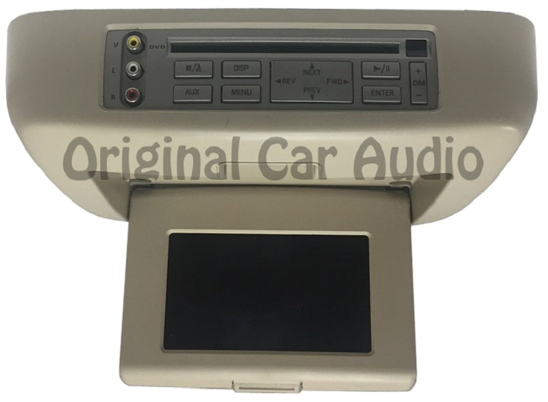 Ford Lincoln overhead roof DVD player rear entertainment screen