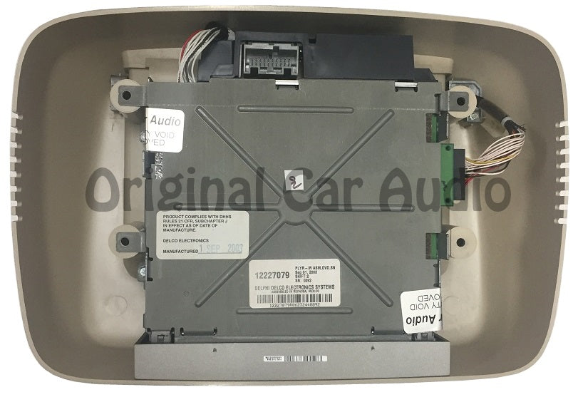 Ford Lincoln overhead roof DVD player rear entertainment screen