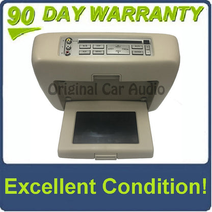 Ford Lincoln overhead roof DVD player rear entertainment screen