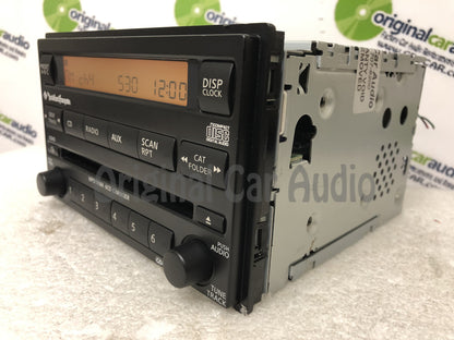 NISSAN Xterra Frontier Rockford Fosgate Radio 6 Disc Changer MP3 CD Player AUX 28185 ZP70A CQ-EN9661X 2005 2006 2007