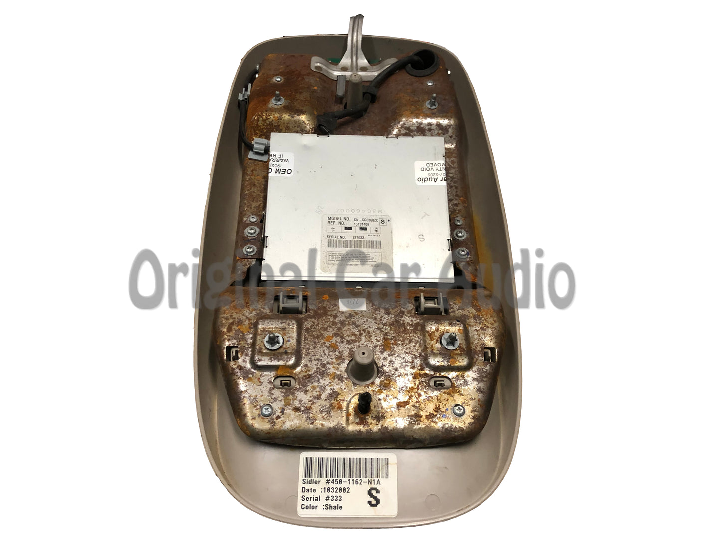 Chevy GMC Cadillac Overhead DVD Player SCREEN SHALE