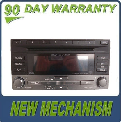 Re-Manufactured 08 09 10 11 12 13 14 Subaru Impreza 6 Disc CD Changer Sat XM Radio 86201FG640 NEW MECH