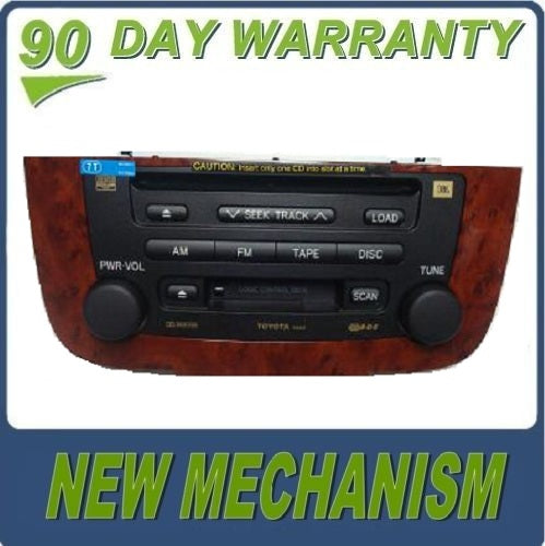 Remanufactured TOYOTA Highlander Navigation JBL Radio Stereo Tape 6 Disc Changer CD Player A56833 2004 2005 2006 2007