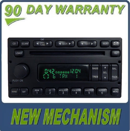 RE-Manufactured Ford Lincoln Mercury MP3 6 Disc CD Player Satellite 1998 - 2010 NEW MECH