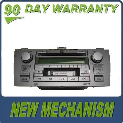 Re-manufactured NEW MECHANISM TOYOTA Solara JBL Satellite Radio Stereo 6 Disc Changer CD Player Tape Cassette A56831 2004 2005 2006 2007 2008