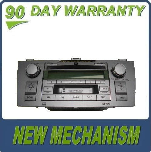 Re-manufactured NEW MECHANISM TOYOTA Solara JBL Satellite Radio Stereo 6 Disc Changer CD Player Tape Cassette A56831 2004 2005 2006 2007 2008
