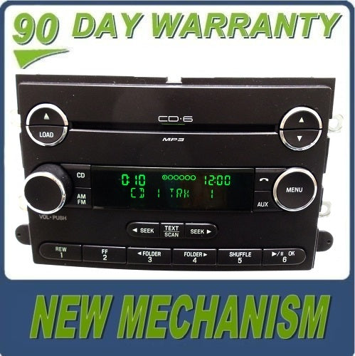 2006 - 2013 Remanufactured Mercury Ford Radio MP3 player 6 CD changer