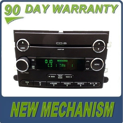 Remanufactured 06 07 08 09 Ford FUSION Mercury MILAN Radio AUX MP3 6 Disc CD Changer Fo252