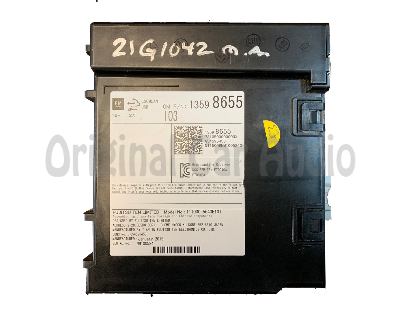 PRE PROGRAMMED 2016 Chevrolet GMC Cadillac OEM AM FM Radio Audio Tuner Receiver Module I03