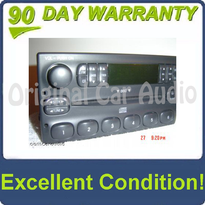 1995 1996 1997 Ford Explorer Ranger Mercury Mountaineer 1998 Navigator Radio CD Player