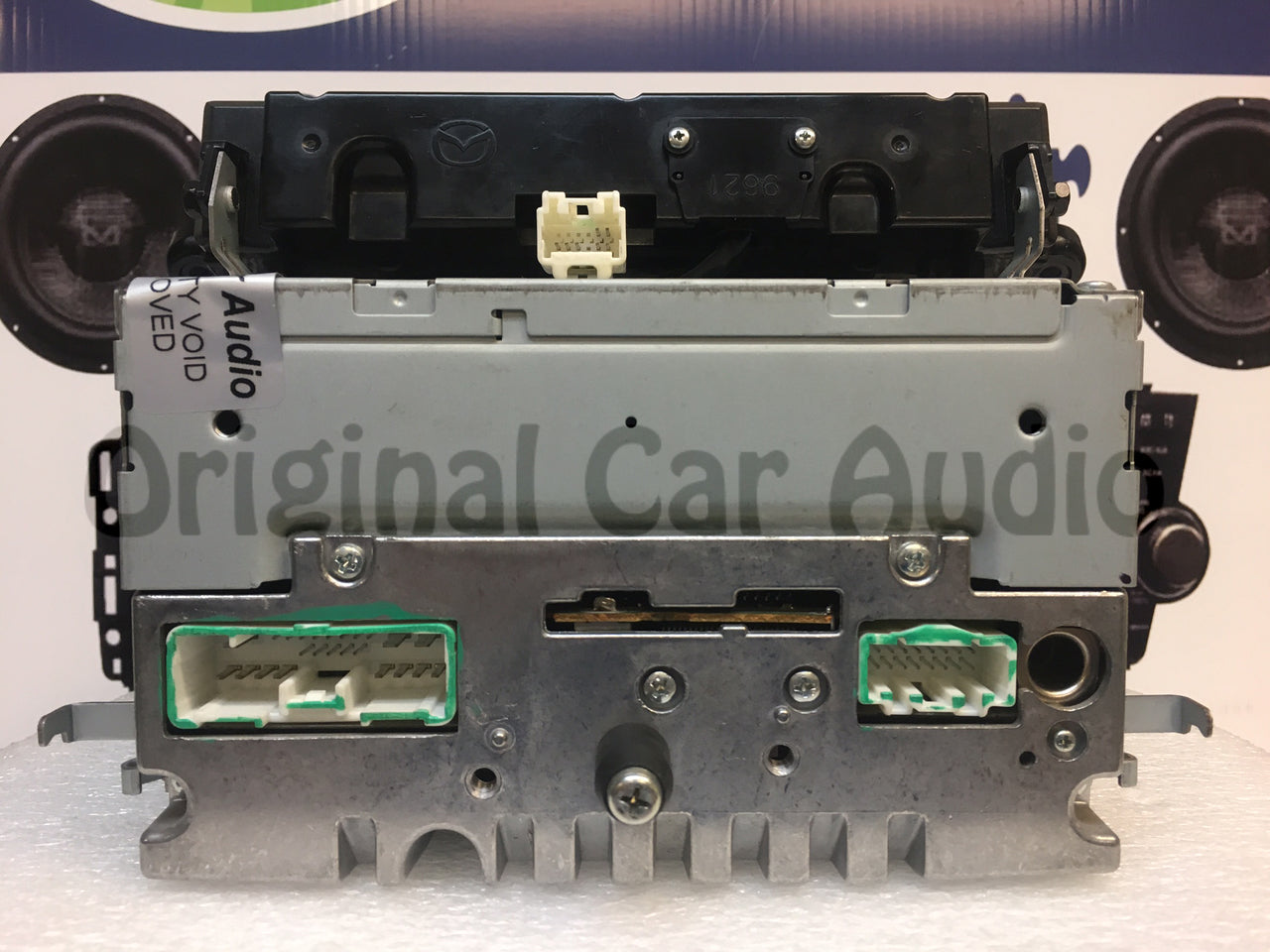 2006 2007 Mazda 3 OEM AM FM Sat Multifunction Single CD Radio Receiver