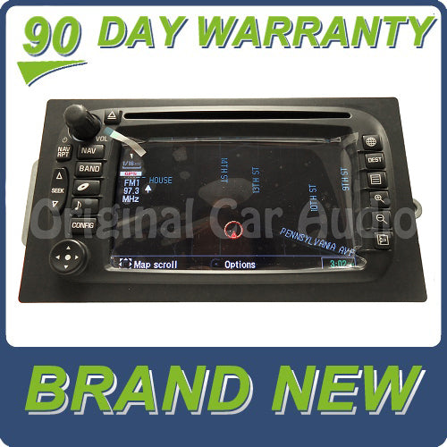 New Chevy GMC Hummer GPS navigation screen CD Player