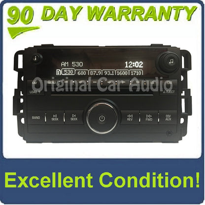 NEW 2007 2008 Saturn Pontiac OEM AM FM Radio MP3 6 disc changer AUX
