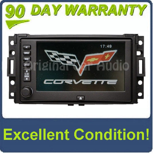 2005 - 2010 05 10 Chevrolet Corvette GPS navigation touch screen display system OEM
