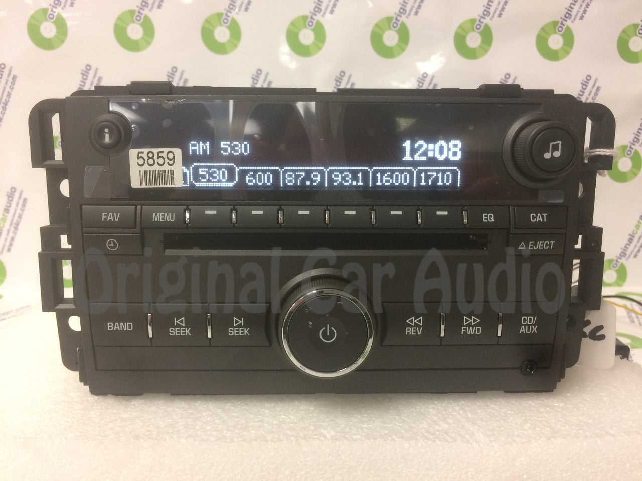 2007 - 2008 Pontiac Torrent OEM Single CD AM FM Radio Receiver