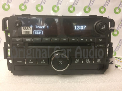 2007 - 2008 Pontiac Torrent OEM Single CD AM FM Radio Receiver