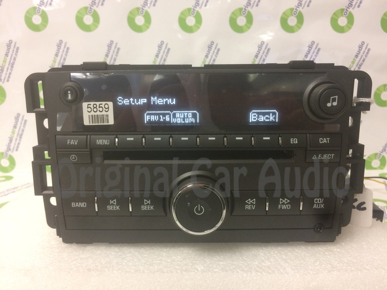2007 - 2008 Pontiac Torrent OEM Single CD AM FM Radio Receiver