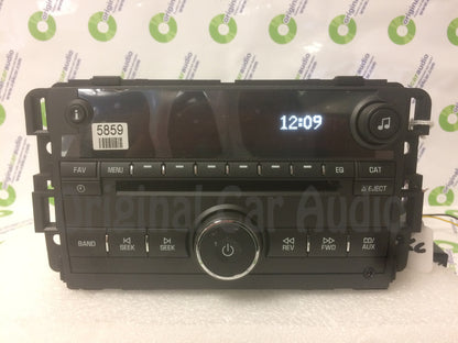 2007 - 2008 Pontiac Torrent OEM Single CD AM FM Radio Receiver
