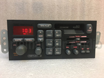 1996 - 2000 Pontiac AM FM Cassette Radio Sunfire Bonneville Firebird Grand Prix