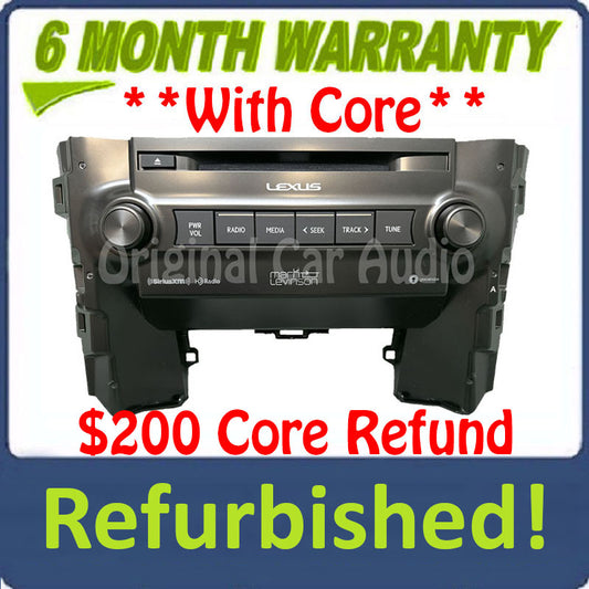 Refurbished 2021 - 2023 Lexus GX460 OEM Mark Levinson Premium Sound Multi Media Gracenote CD Radio Receiver - Overseas Market