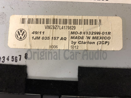 1998 - 2005 Volkswagen VW Golf Jetta Eurovan OEM AM FM Sat Bluetooth Radio CD Receiver