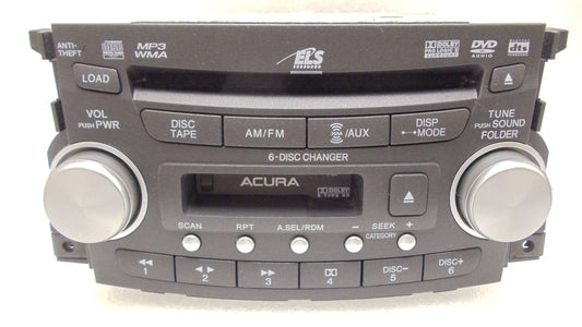 NEW 2007 2008 Acura TL Radio Tape MP3 AUX DVD & 6 CD Player 1TB4