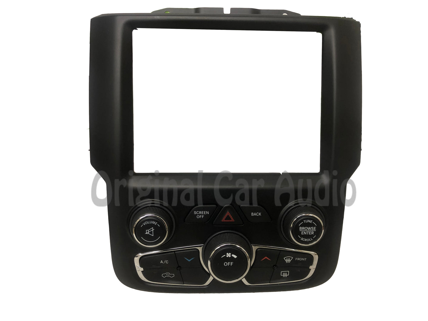 2013 - 2017 Ram Truck 1500 2500 3500 OEM 8.4 Uconnect Single Climate Zone Control Panel Bezel ONLY