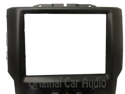 2013 - 2017 Ram Truck 1500 2500 3500 OEM 8.4 Uconnect Single Climate Zone Control Panel Bezel ONLY