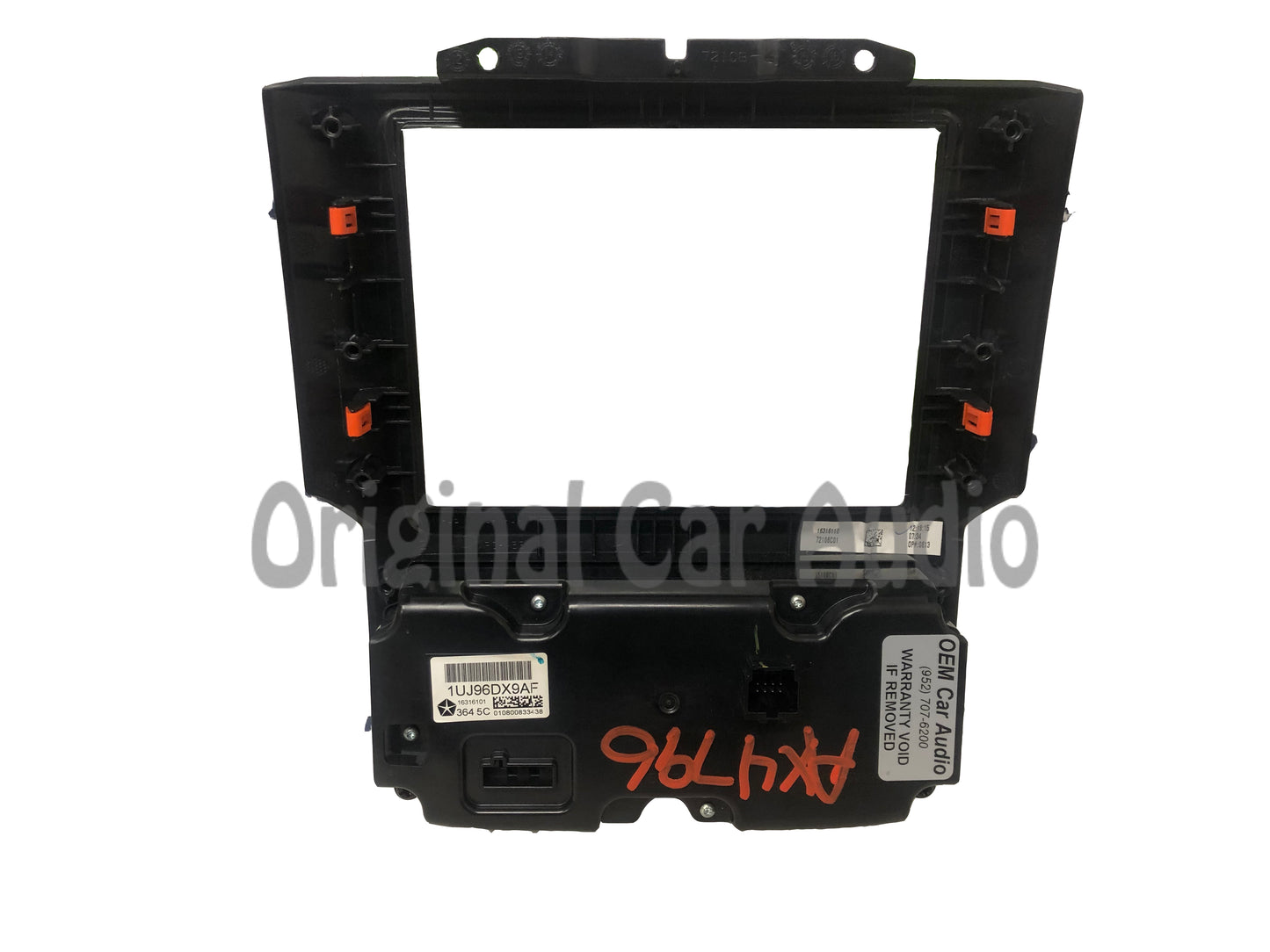 2013 - 2017 Ram Truck 1500 2500 3500 OEM 8.4 Uconnect Single Climate Zone Control Panel Bezel ONLY
