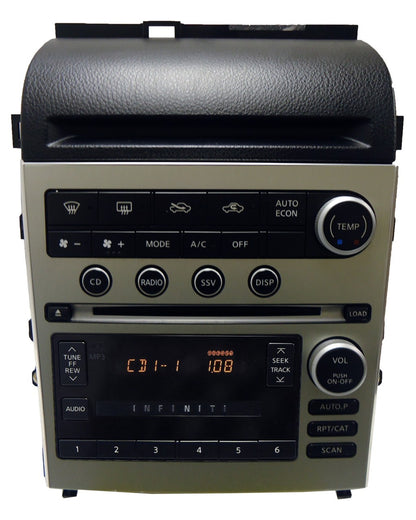 REPAIR 05 06 07 Infiniti G35 G 35 Bose Radio CD Player 6 Disc 28185 AC705 AC702 AC700 CM30A
