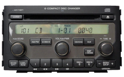 REPAIR 06 07 08 Honda PILOT Radio 6 Disc CD Changer Player 1AV0 1AV1 1BV1 1TV5