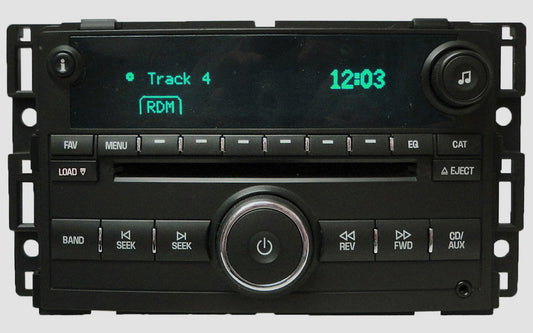 Chevy HHR AUX Radio Stereo 6 CD Player Green Display OEM