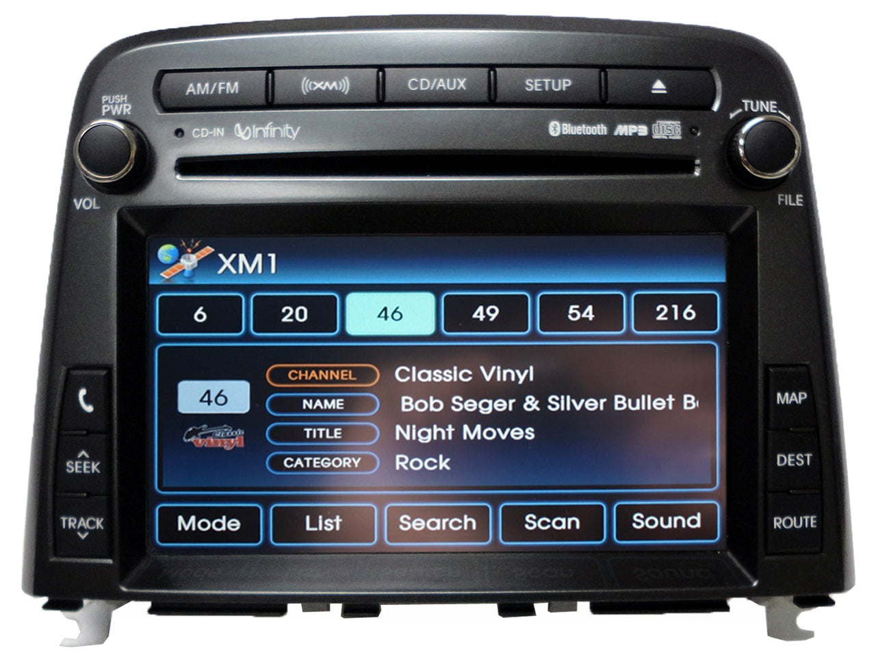 2009 - 2012 Hyundai GENESIS OEM Navigation Touchscreen Bluetooth CD AUX XM Receiver Infinity