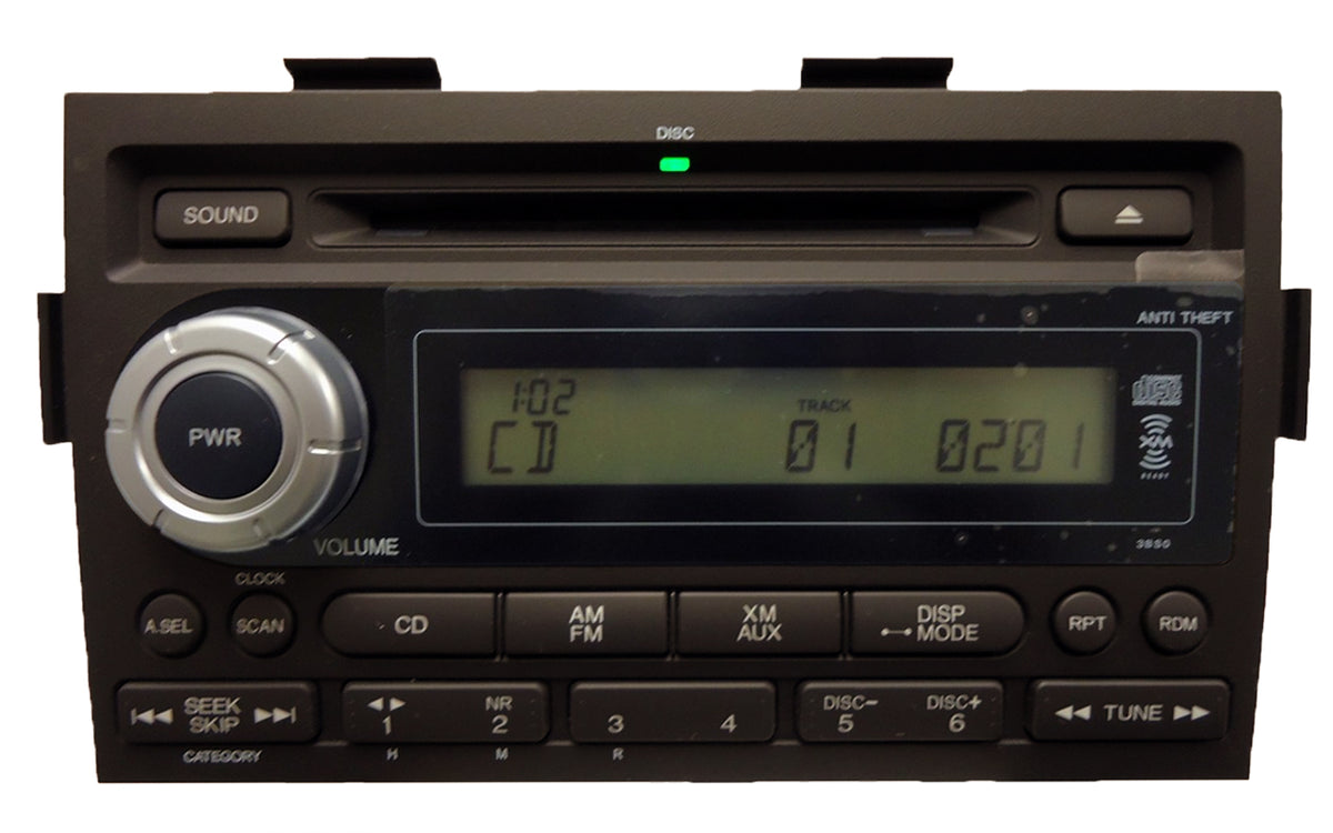 NEW HONDA RIDGELINE Radio Stereo CD Player Aux XM 2006 2007 2008 Brown
