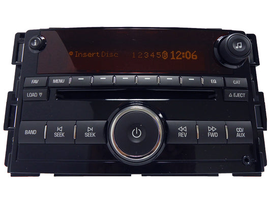 Saturn Sky OEM AUX Input 6 Disc Changer MP3 Radio AM FM