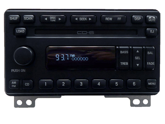 2003 2004 Lincoln Aviator OEM AM FM Radio 6 Disc CD Changer