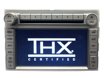 2006 - 2010 Lincoln Navigation Radio 6 Disc Changer MP3 CD Player Stereo