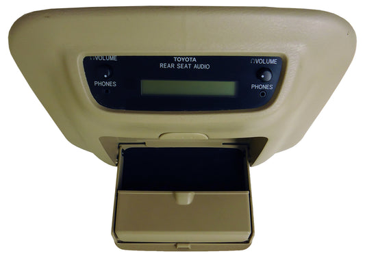 TOYOTA Sienna Overhead Rear Audio Radio Controls Tan 05 04