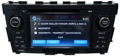 2014 2015 Nissan ALTIMA OEM Navigation NissanConnect XM Radio AUX MP3 CD Player